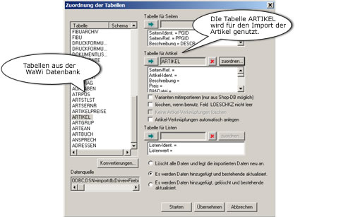 Import Profile
